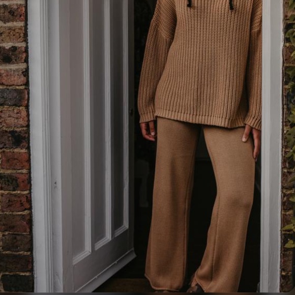 The Simple Folk Pants - The simple folk wide leg knit trousers